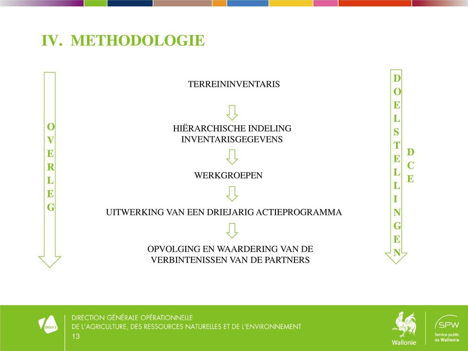 UITWERKING VAN EEN DRIEJARIG ACTIEPROGRAMMA OPVOLGING EN