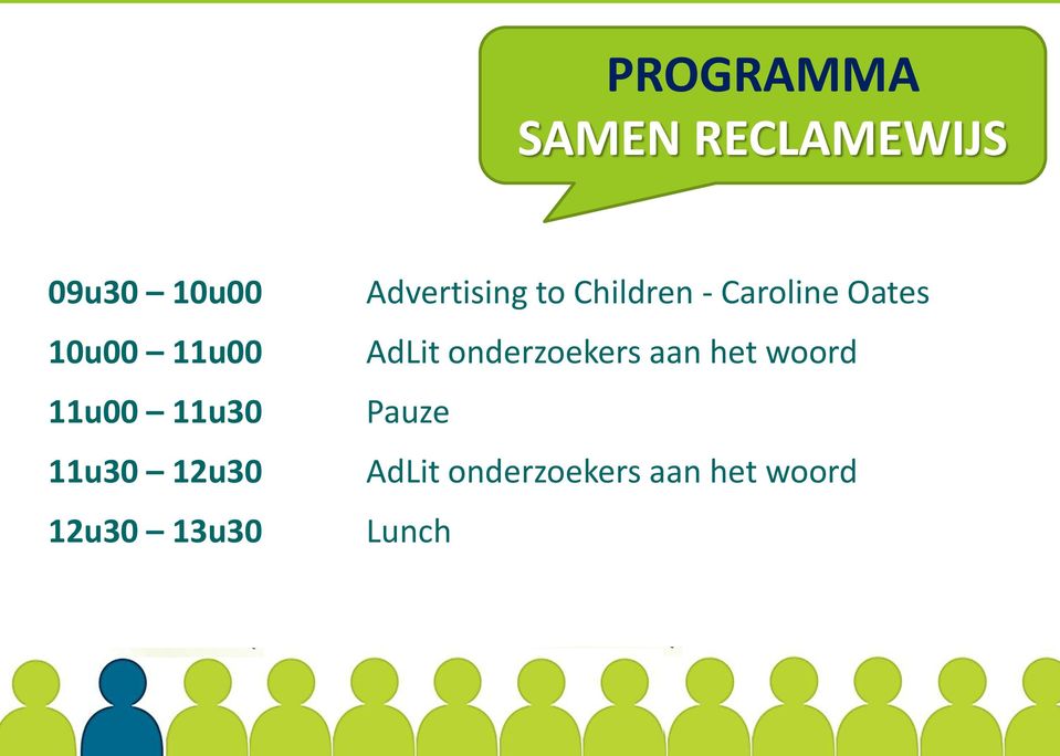 Children - Caroline Oates AdLit onderzoekers aan