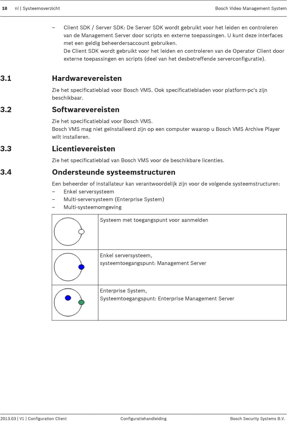 De Client SDK wordt gebruikt voor het leiden en controleren van de Operator Client door externe toepassingen en scripts (deel van het desbetreffende serverconfiguratie). 3.