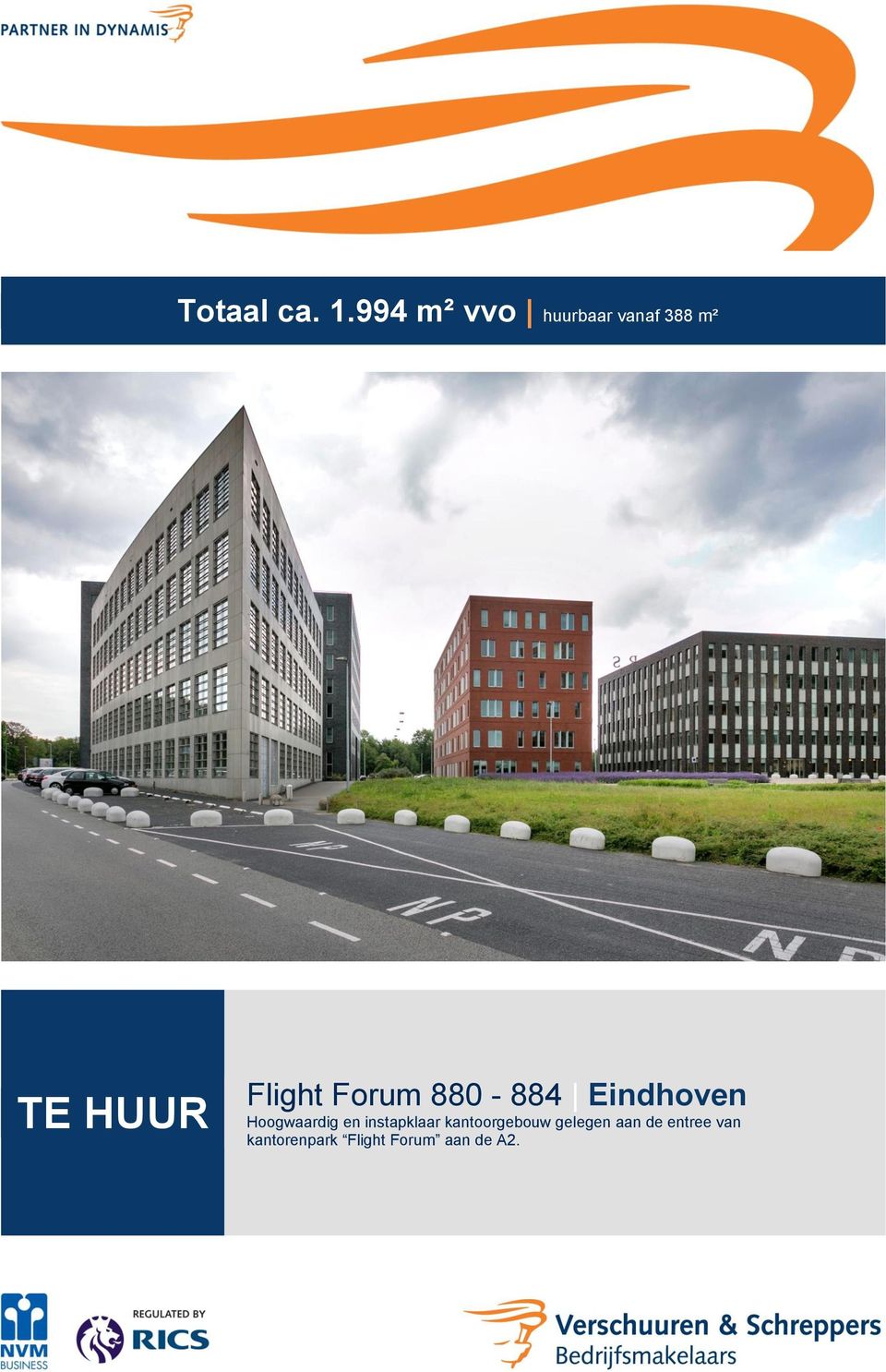 Flight Forum 880-884 Eindhoven Hoogwaardig en