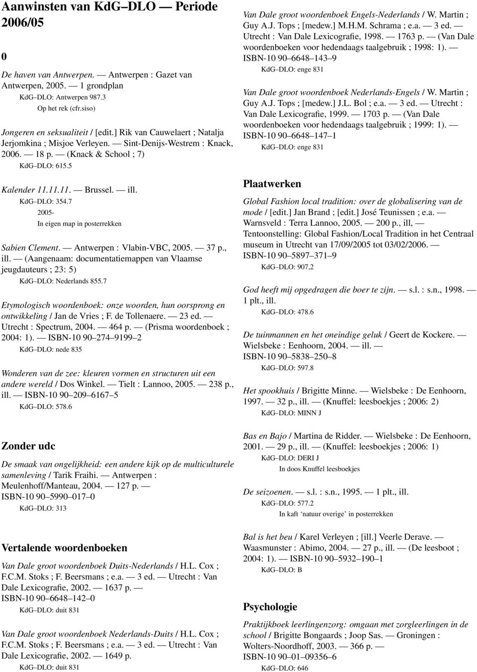 7 2005- In eigen map in posterrekken Sabien Clement. Antwerpen : Vlabin-VBC, 2005. 37 p., ill. (Aangenaam: documentatiemappen van Vlaamse jeugdauteurs ; 23: 5) KdG DLO: Nederlands 855.