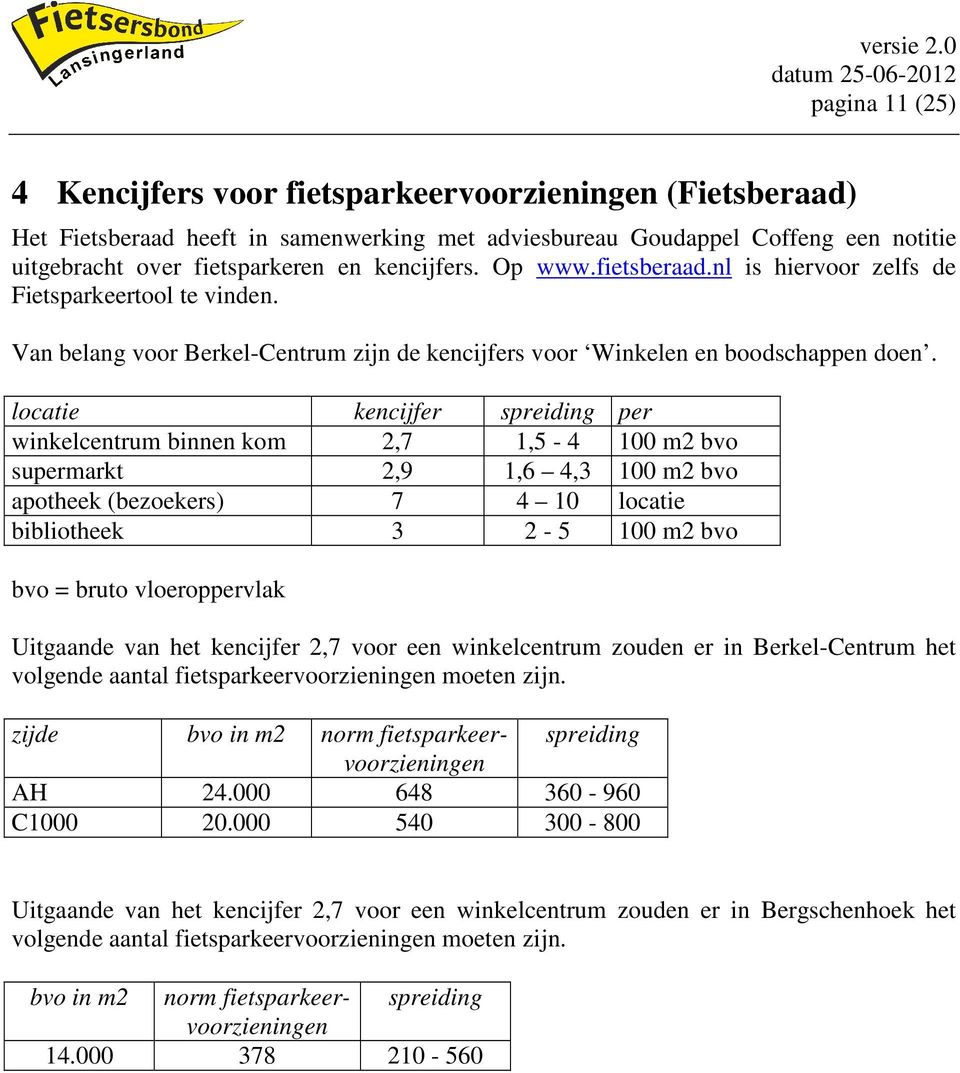 locatie kencijfer spreiding per winkelcentrum binnen kom 2,7 1,5-4 100 m2 bvo supermarkt 2,9 1,6 4,3 100 m2 bvo apotheek (bezoekers) 7 4 10 locatie bibliotheek 3 2-5 100 m2 bvo bvo = bruto