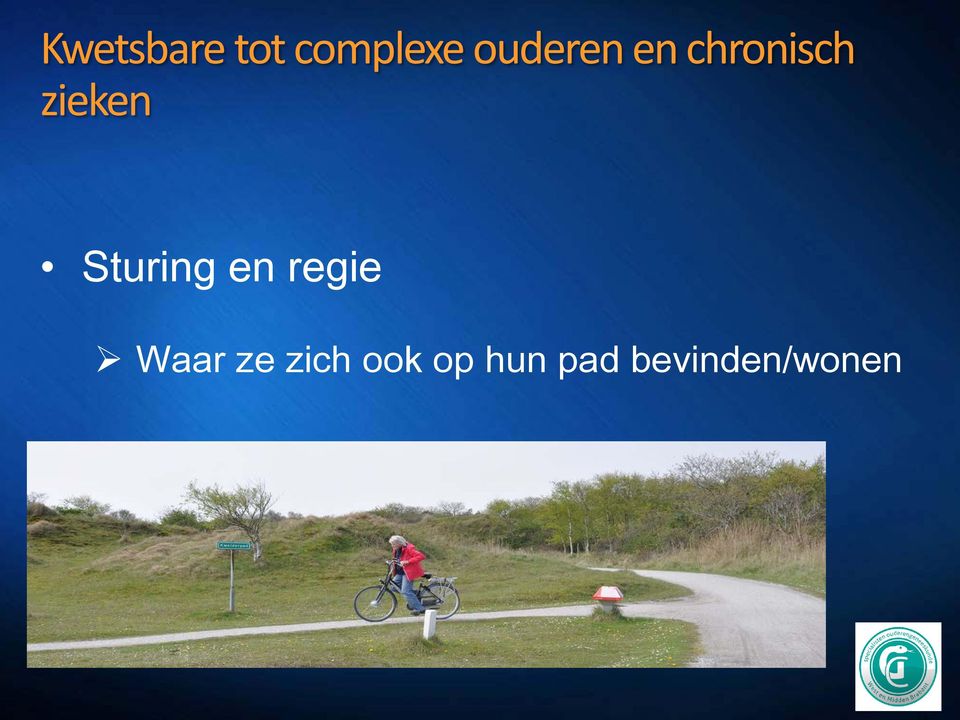 Sturing en regie Waar ze