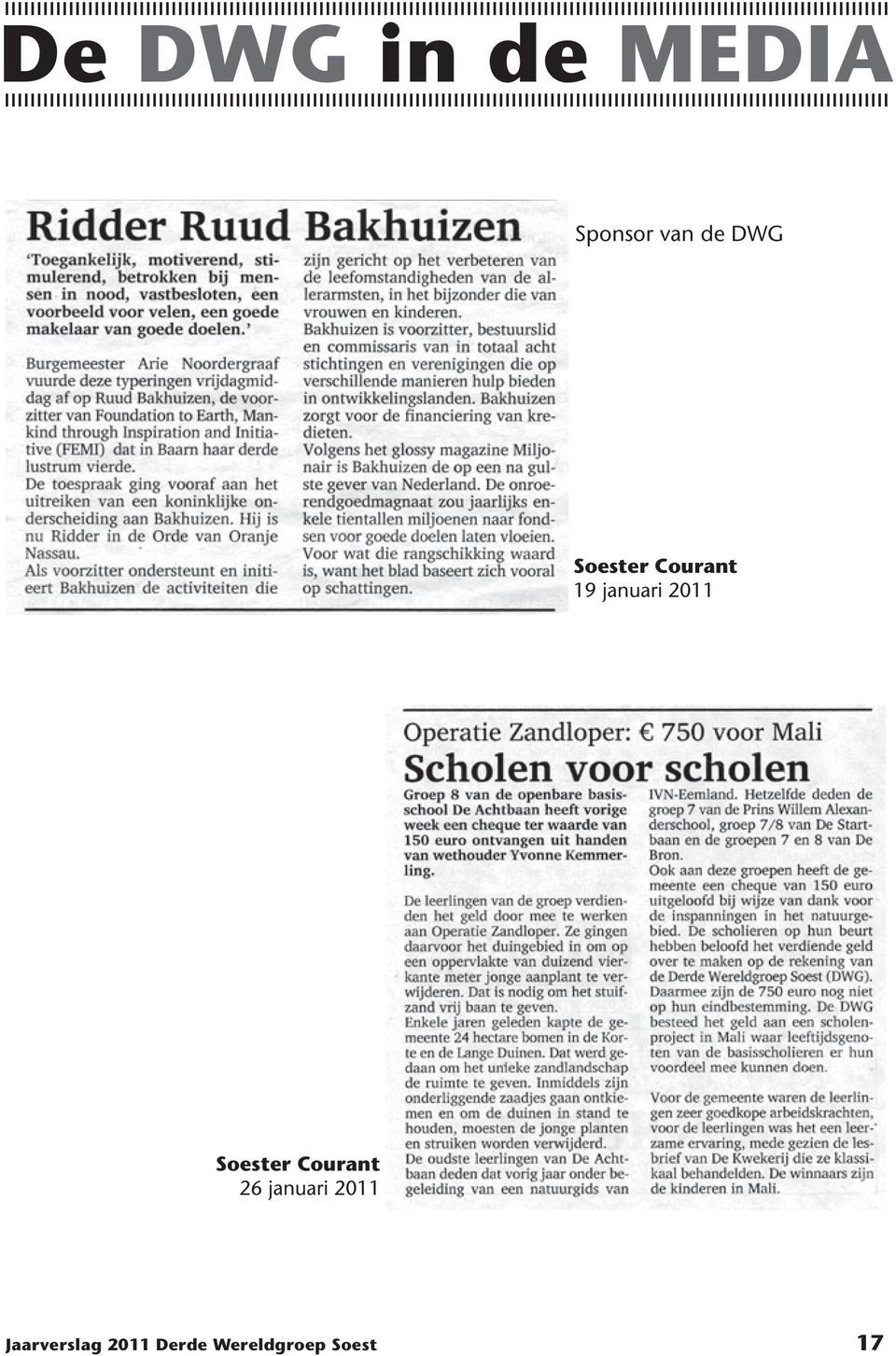 Soester Courant 26 januari 2011