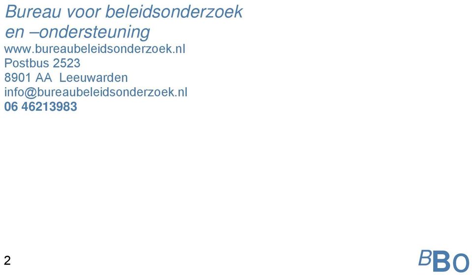 bureaubeleidsonderzoek.