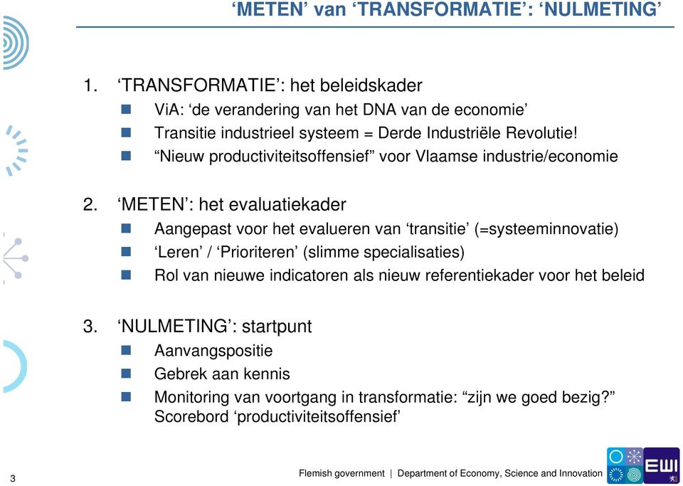 Nieuw productiviteitsoffensief voor Vlaamse industrie/economie 2.
