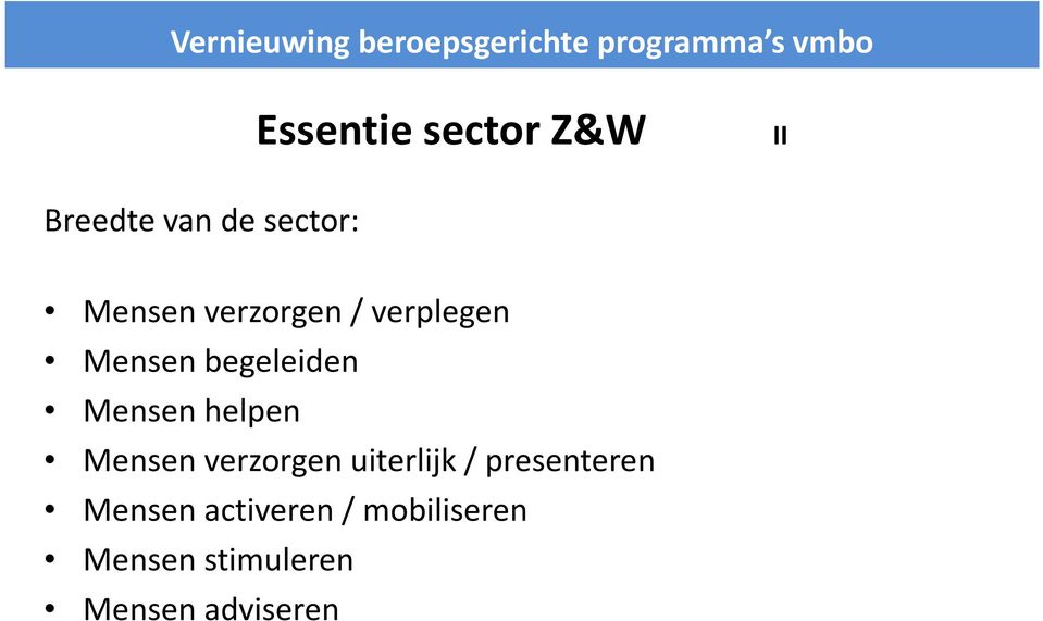 Mensen verzorgen uiterlijk / presenteren Mensen