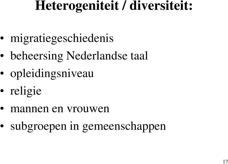 Nederlandse taal opleidingsniveau