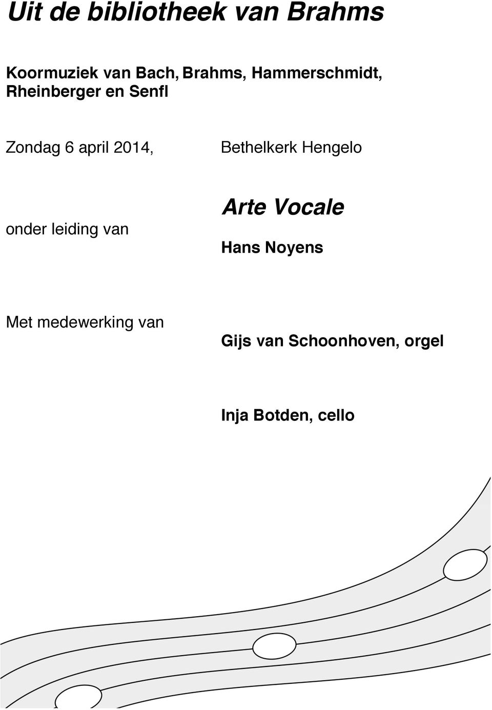 Bethelkerk Hengelo onder leiding van Arte Vocale Hans Noyens