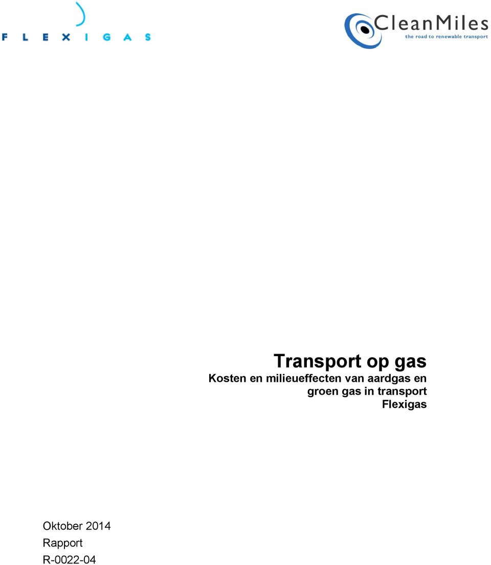 groen gas in transport