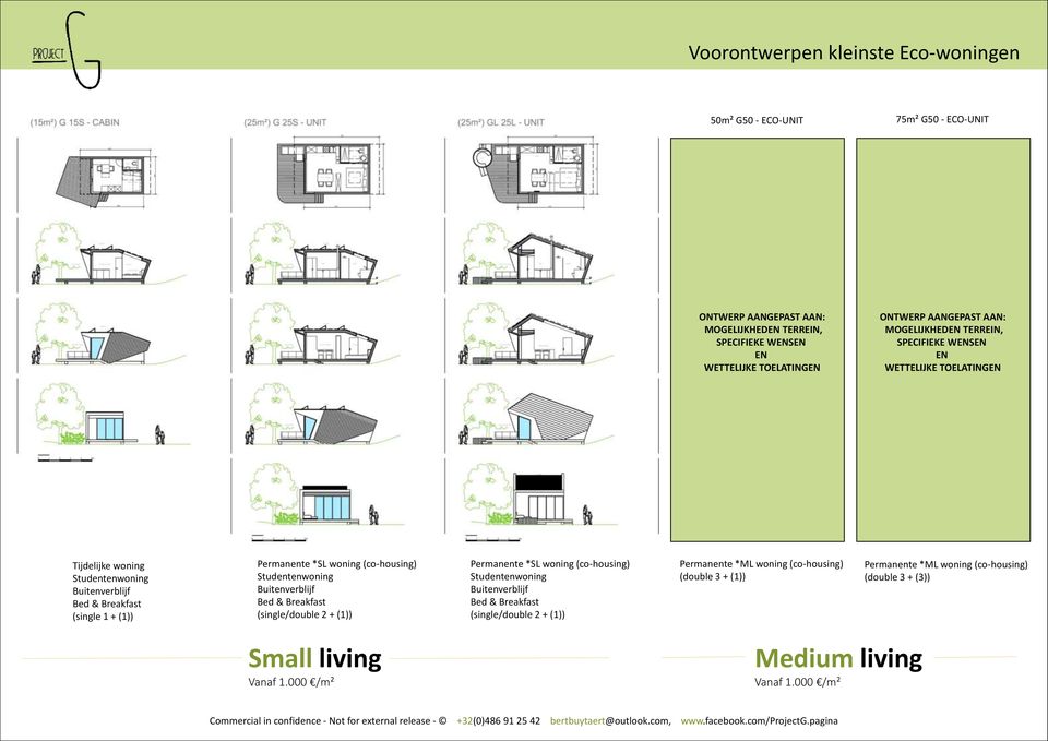 *SL woning (co-housing) Studentenwoning Buitenverblijf Bed & Breakfast (single/double 2 + (1)) Permanente *SL woning (co-housing) Studentenwoning Buitenverblijf Bed & Breakfast