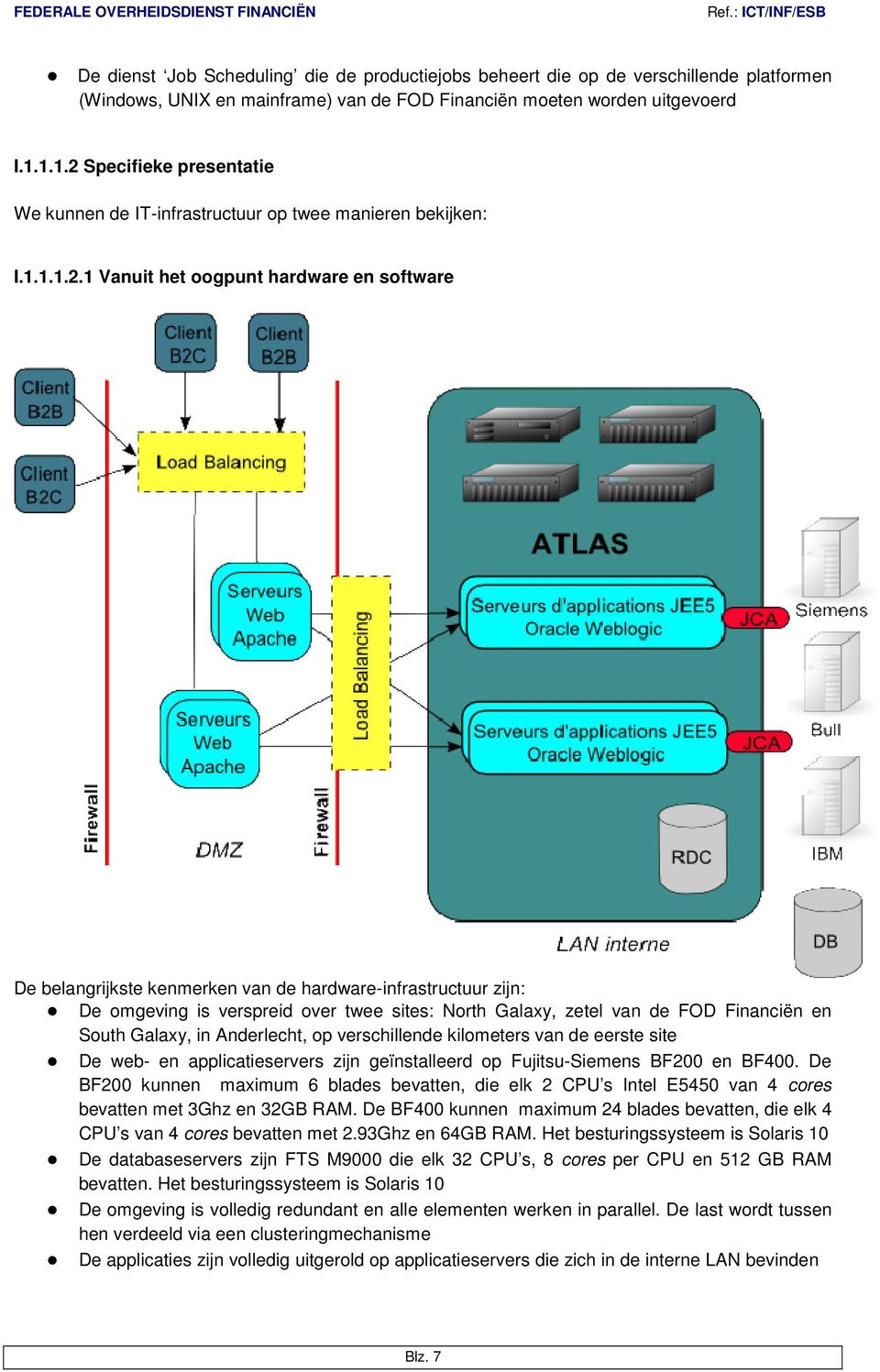 Specifieke presentatie We kunnen de IT-infrastructuur op twee manieren bekijken: I.1.1.1.2.