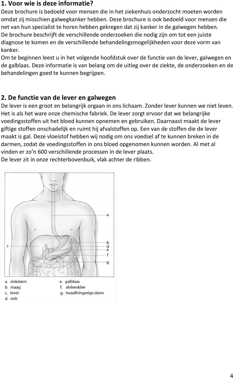 De brochure beschrijft de verschillende onderzoeken die nodig zijn om tot een juiste diagnose te komen en de verschillende behandelingsmogelijkheden voor deze vorm van kanker.