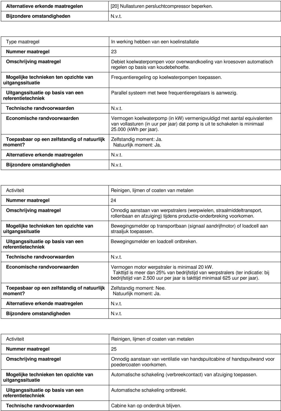 Frequentieregeling op koelwaterpompen toepassen. Parallel systeem met twee frequentieregelaars is aanwezig.