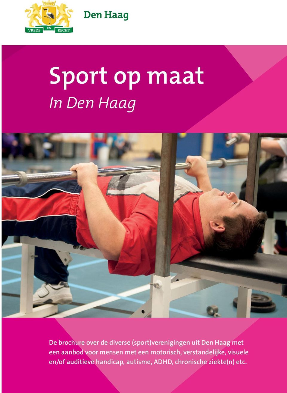 nl/gehandicaptensport De brochure over de diverse (sport)verenigingen uit Den