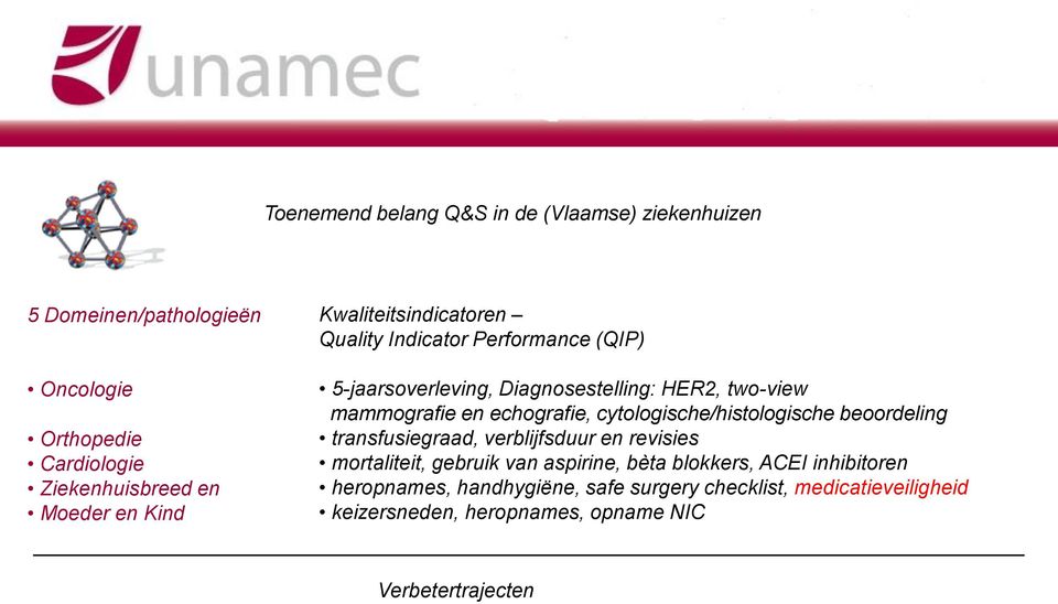 echografie, cytologische/histologische beoordeling transfusiegraad, verblijfsduur en revisies mortaliteit, gebruik van aspirine, bèta