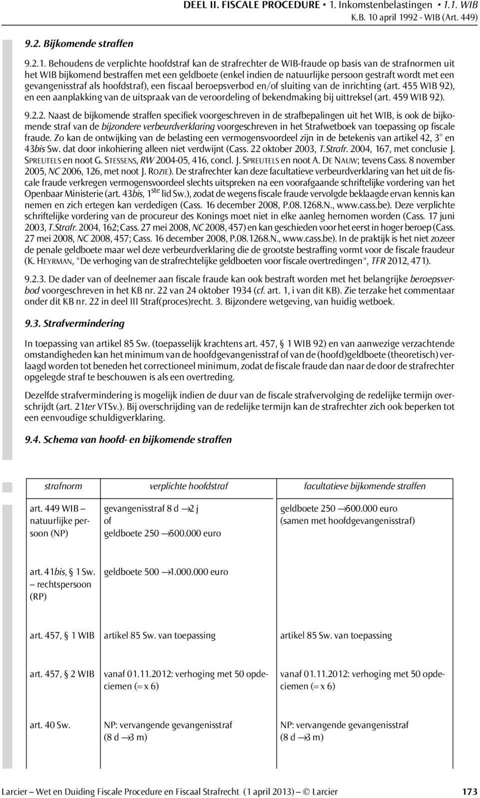 met een gevangenisstraf als hoofdstraf), een fiscaal beroepsverbod en/of sluiting van de inrichting (art.