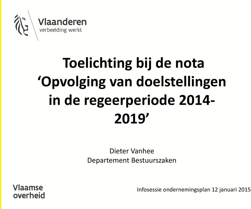 2014-2019 Dieter Vanhee Departement