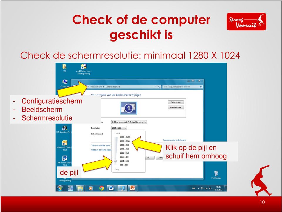 Configuratiescherm - Beeldscherm -