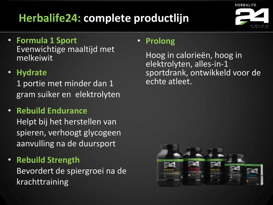 verhoogt glycogeen aanvulling na de duursport Rebuild Strength Bevordert de spiergroei na de