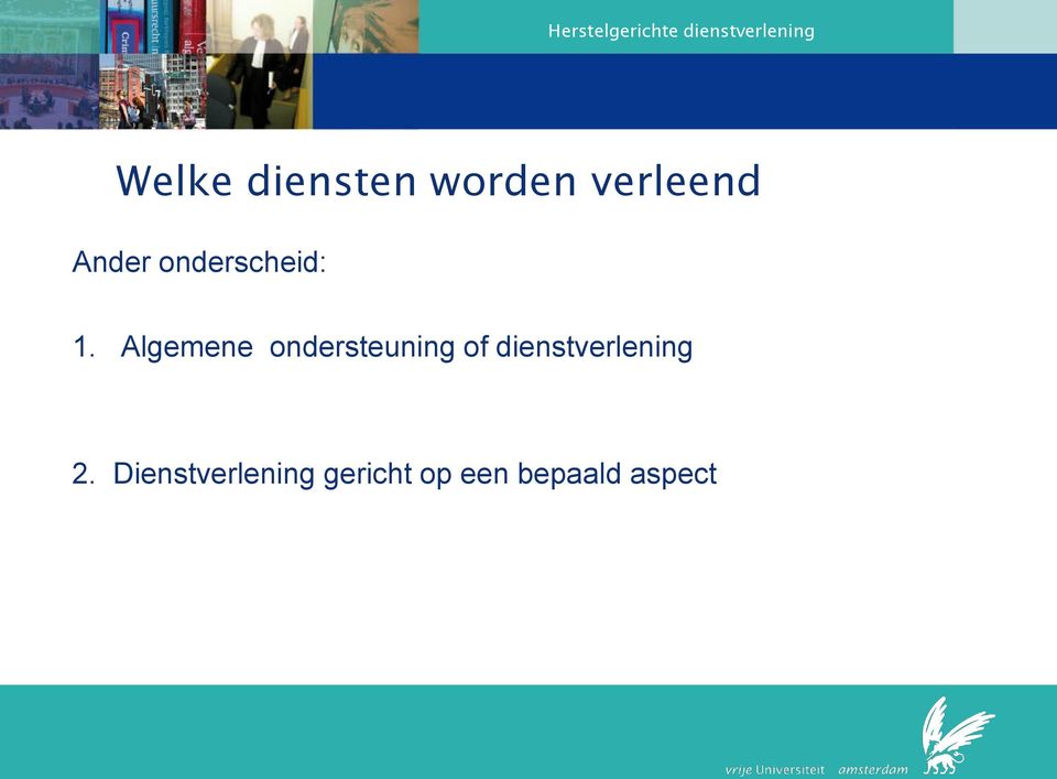 Algemene ondersteuning of