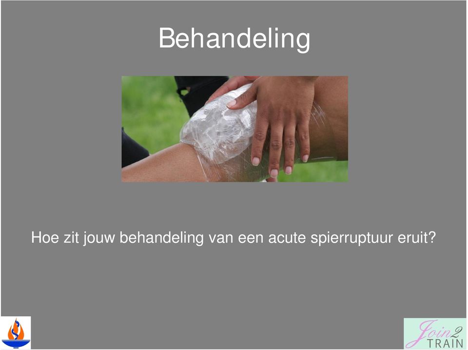 behandeling van