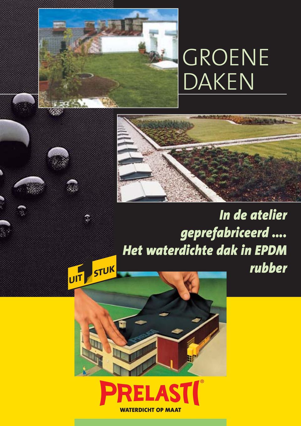 Het waterdichte dak in