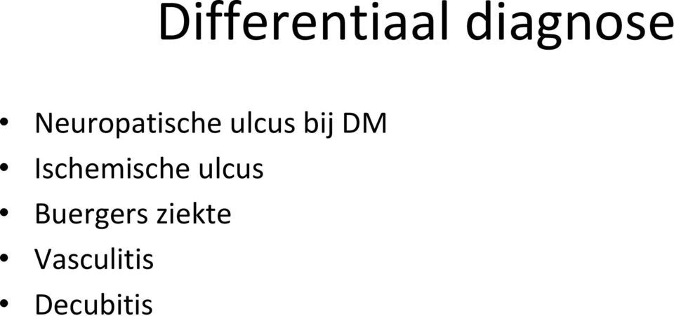 DM Ischemische ulcus