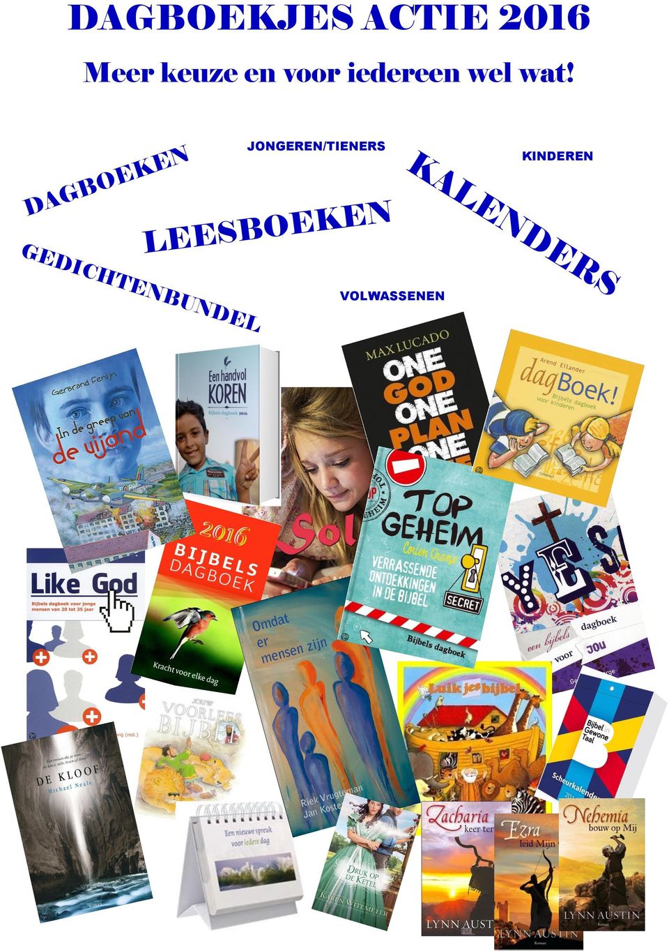 DAGBOEKEN JONGEREN/TIENERS