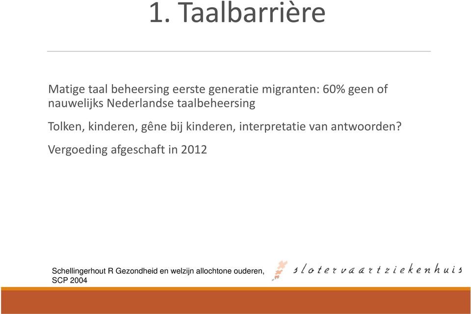 bij kinderen, interpretatie van antwoorden?