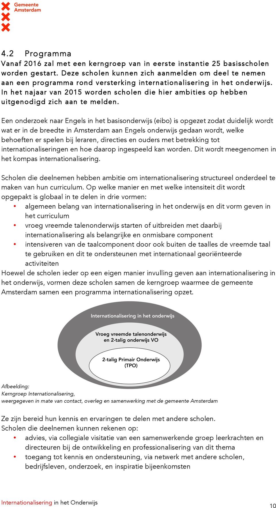 In het najaar van 2015 worden scholen die hier ambities op hebben uitgenodigd zich aan te melden.