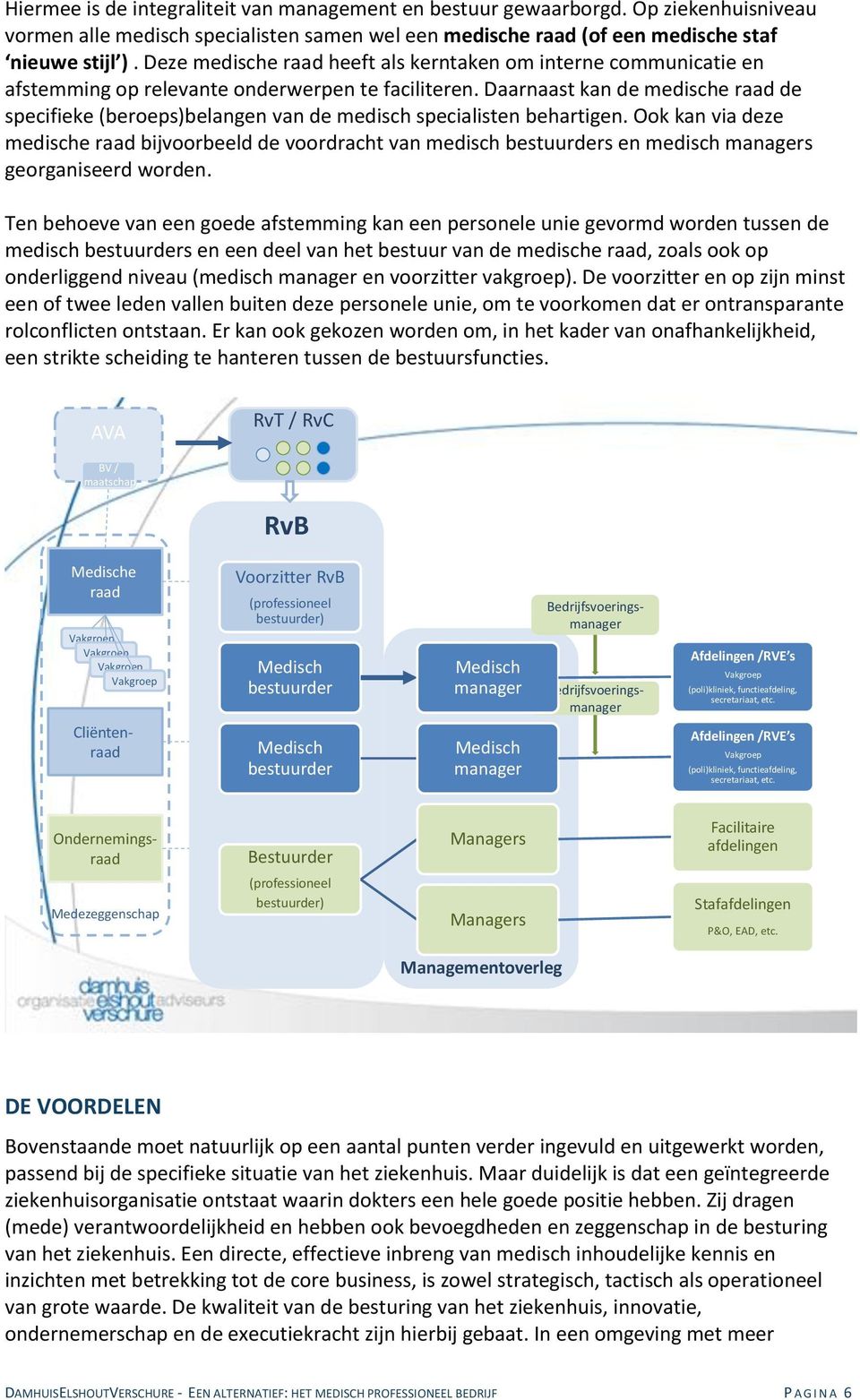 Daarnaast kan de medische raad de specifieke (beroeps)belangen van de medisch specialisten behartigen.