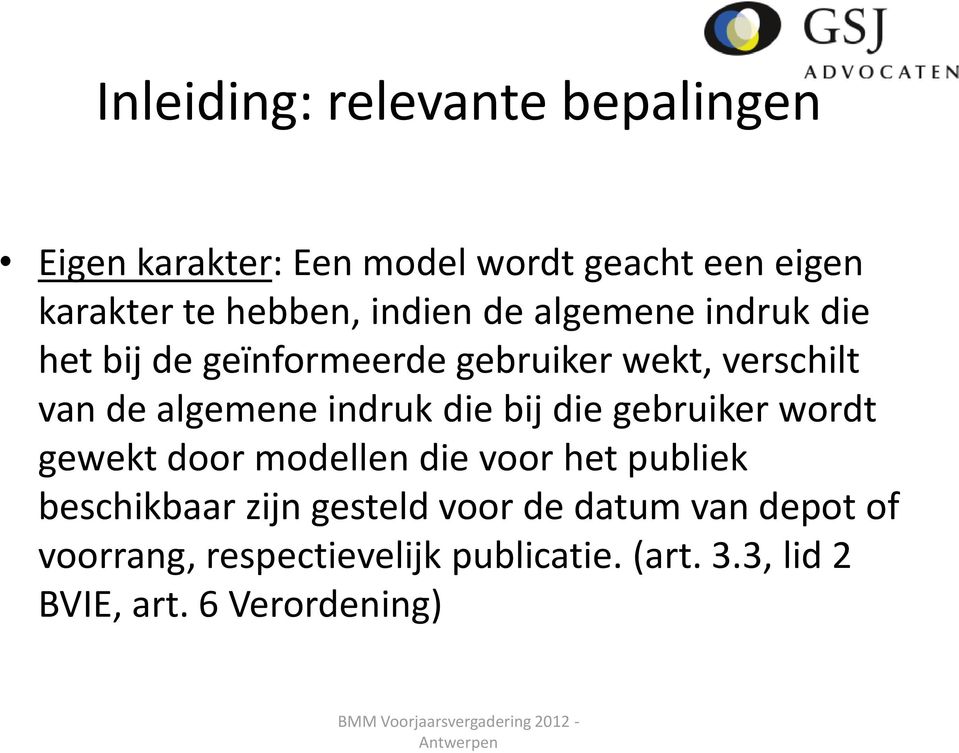 indruk die bij die gebruiker wordt gewekt door modellen die voor het publiek beschikbaar zijn gesteld