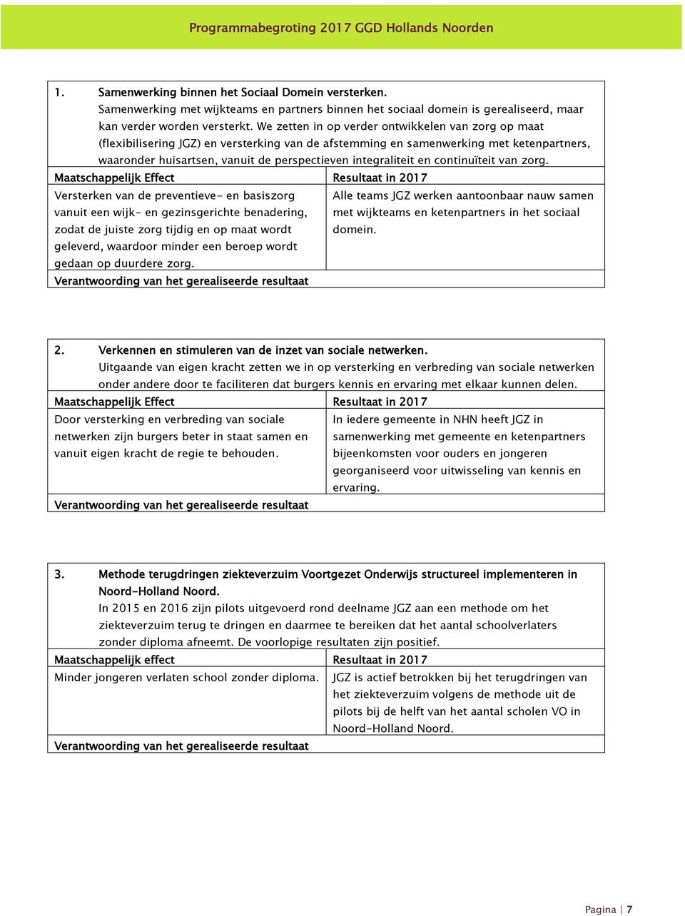 integraliteit en continuïteit van zorg.