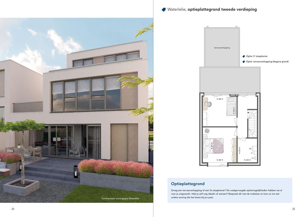 slaapkamer? De veelgevraagde optiemogelijkheden hebben we al voor je uitgewerkt.