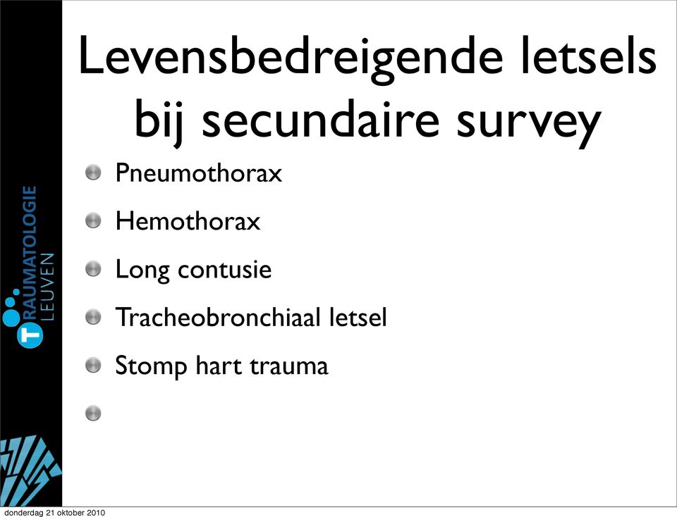 Hemothorax Long contusie