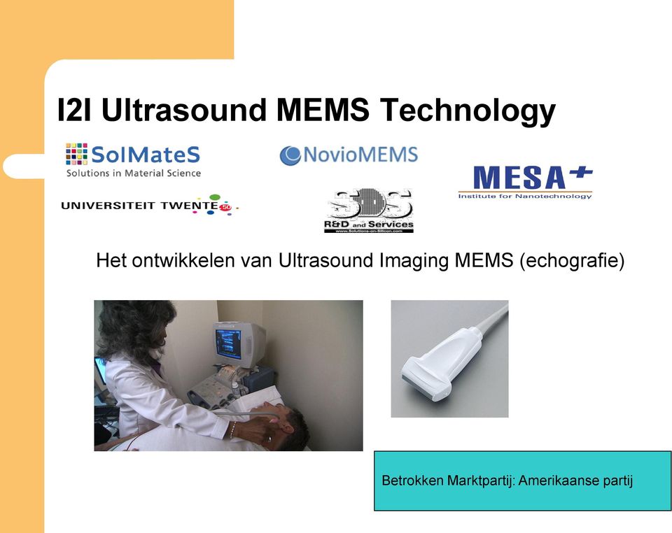 Imaging MEMS (echografie)