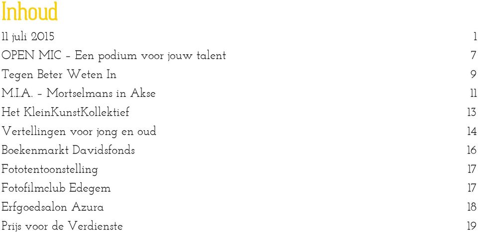 Mortselmans in Akse 11 Het KleinKunstKollektief 13 Vertellingen voor jong