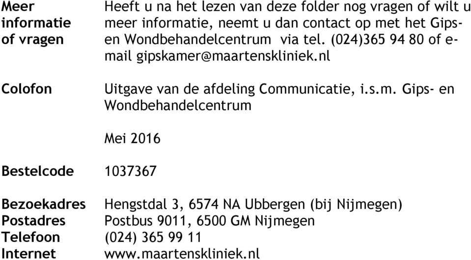 nl Uitgave van de afdeling Comm