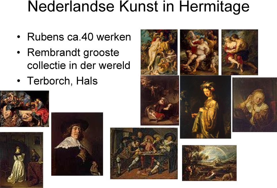 40 werken Rembrandt