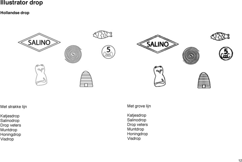 Honingdrop Visdrop Met grove  Honingdrop