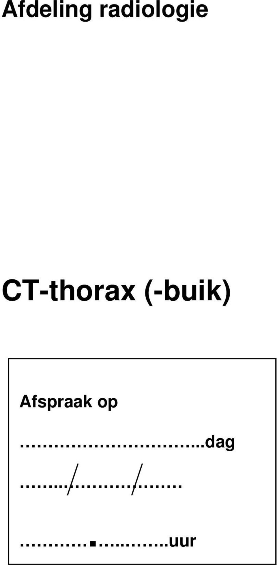 CT-thorax