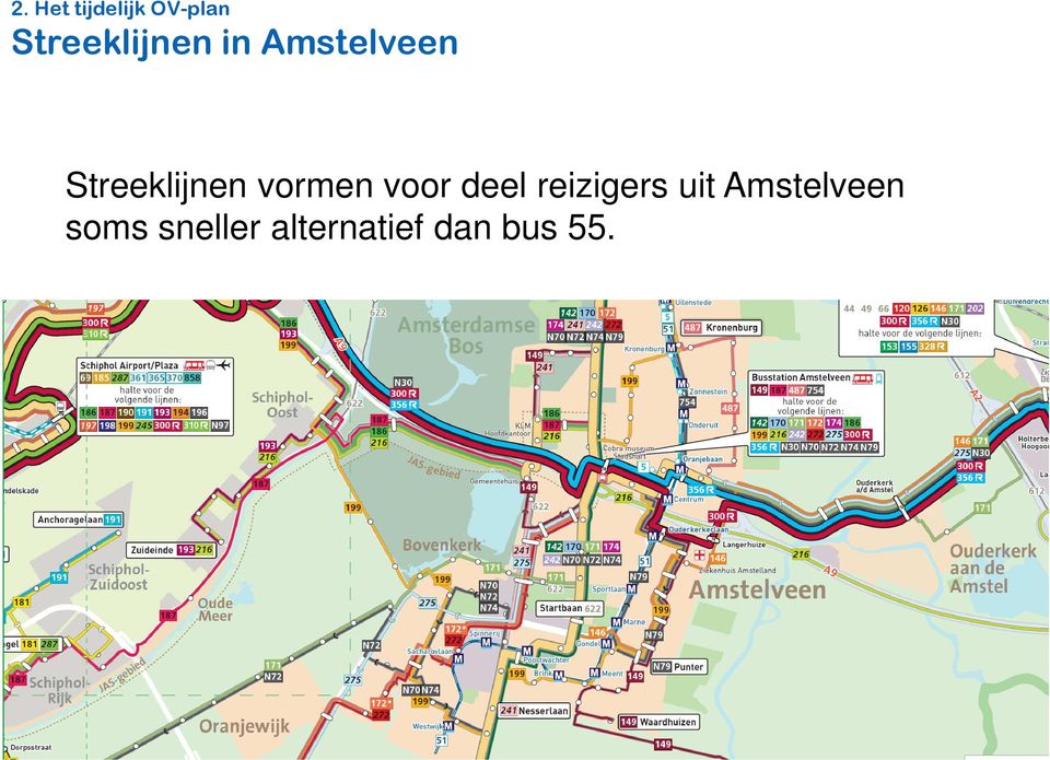 Streeklijnen vormen voor deel