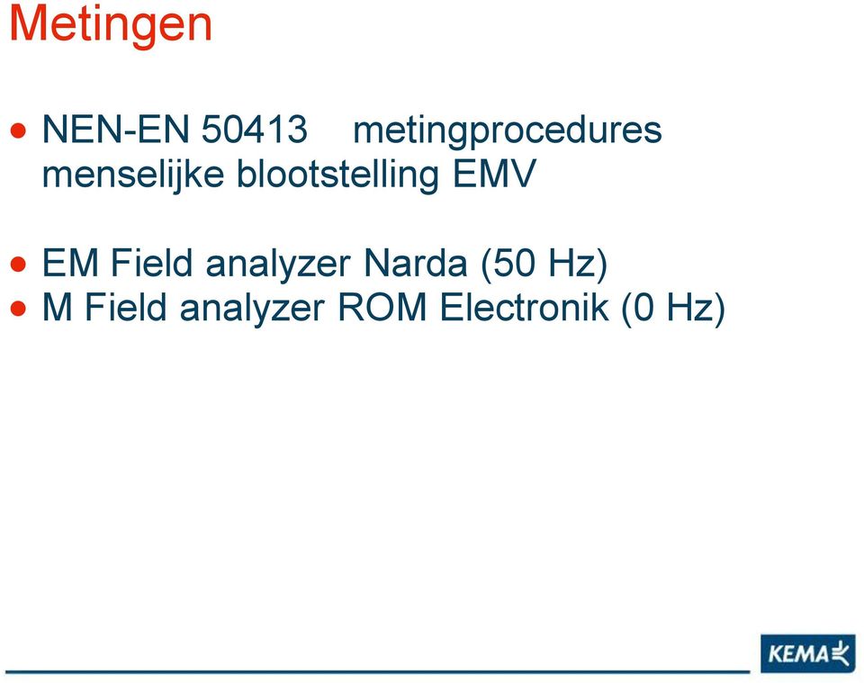 blootstelling EMV EM Field