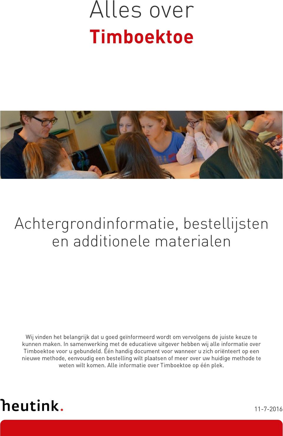 In samenwerking met de educatieve uitgever hebben wij alle informatie over Timboektoe voor u gebundeld.