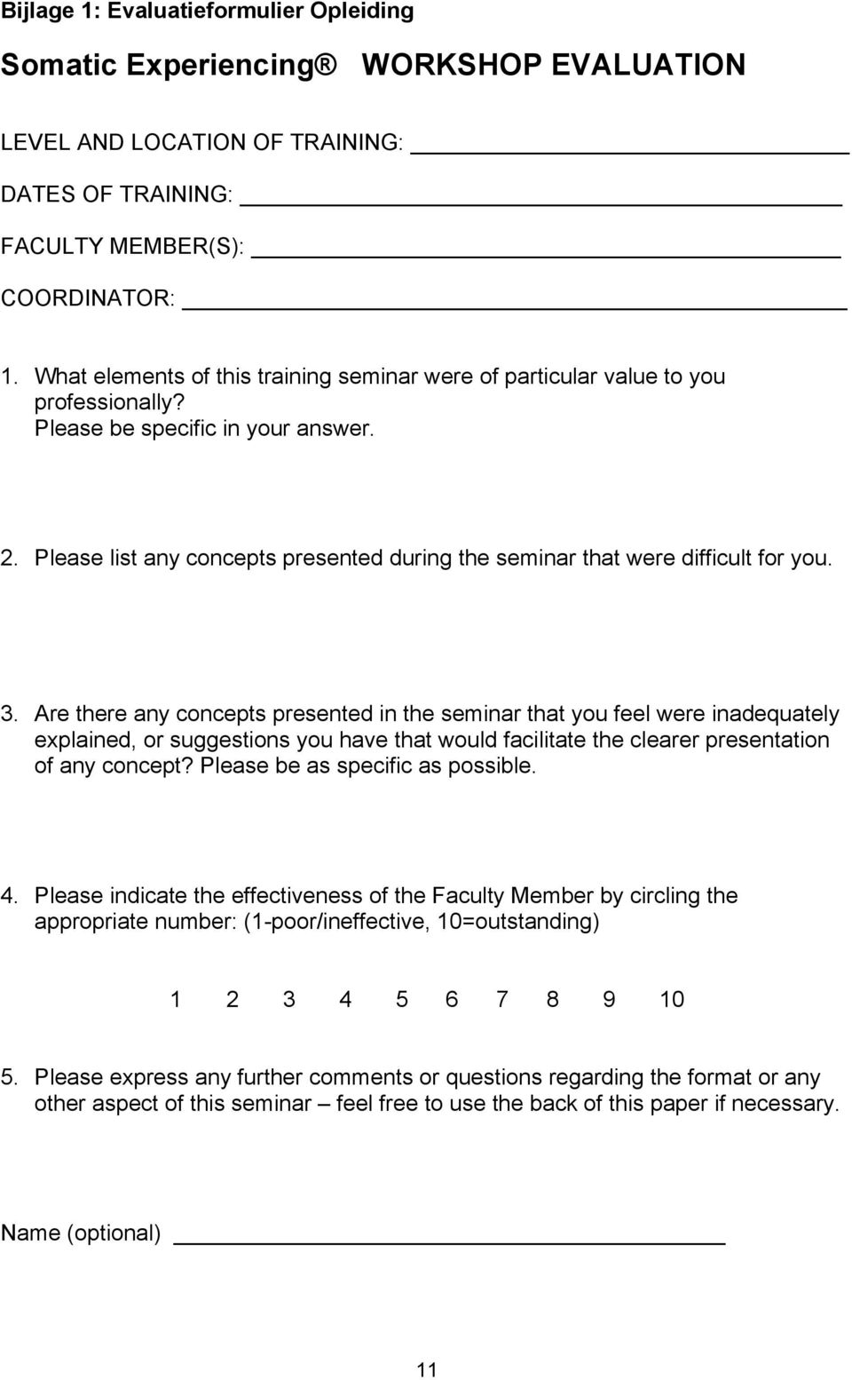 Please list any concepts presented during the seminar that were difficult for you. 3.