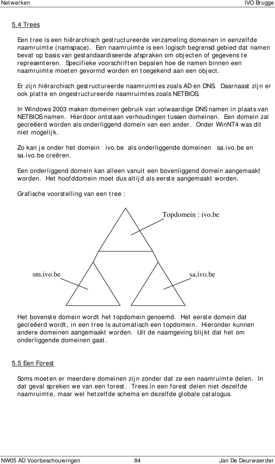 Specifieke voorschriften bepalen hoe de namen binnen een naamruimte moeten gevormd worden en toegekend aan een object. Er zijn hiërarchisch gestructureerde naamruimtes zoals AD en DNS.