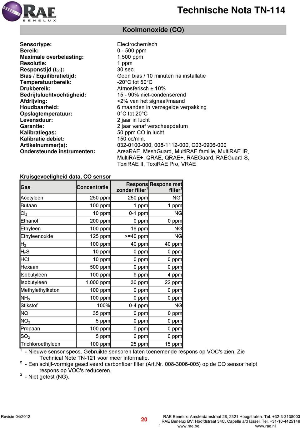 032-0100-000, 008-1112-000, C03-0906-000 Ondersteunde instrumenten: AreaRAE, MeshGuard, MultiRAE familie, MultiRAE IR, MultiRAE+, QRAE, QRAE+, RAEGuard, RAEGuard S, ToxiRAE II, ToxiRAE Pro, VRAE