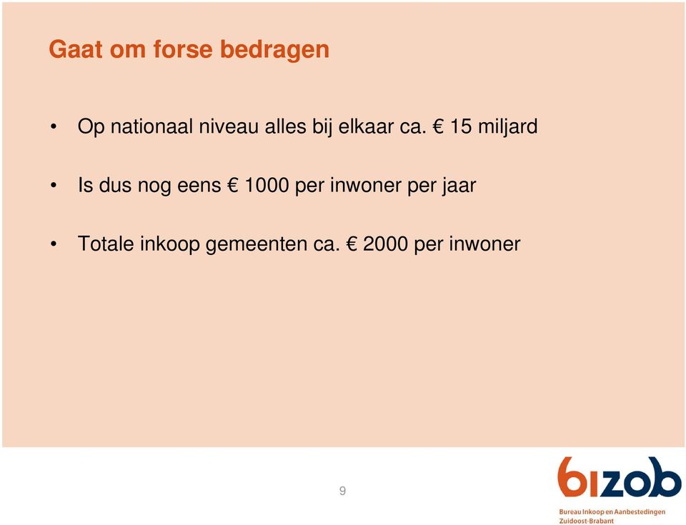 15 miljard Is dus nog eens 1000 per inwoner