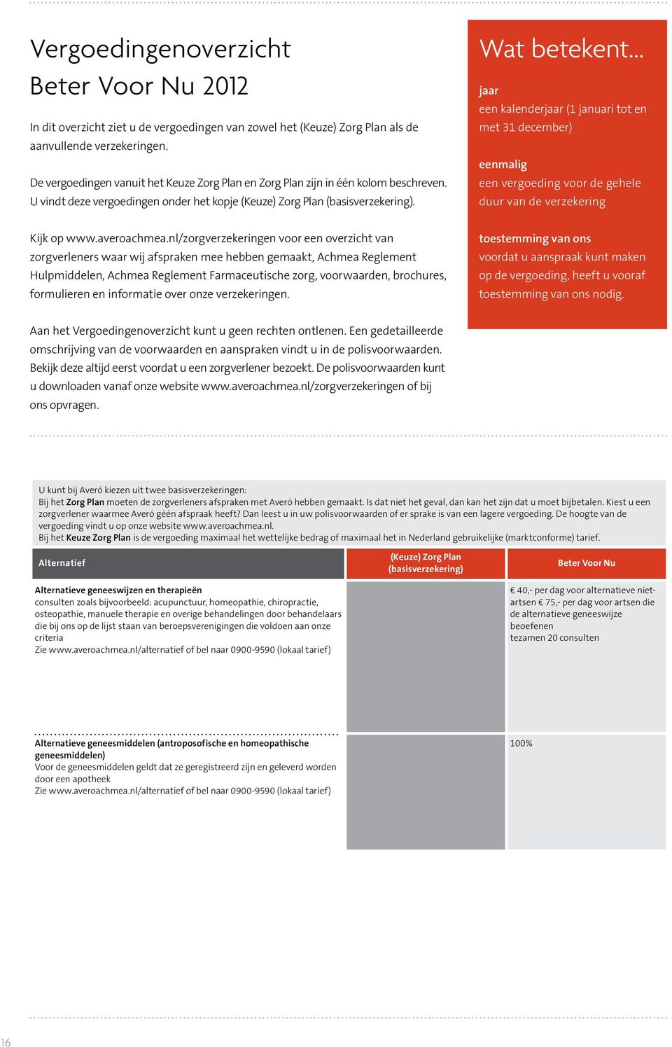 nl/zorgverzekeringen voor een overzicht van zorgverleners waar wij afspraken mee hebben gemaakt, Achmea Reglement Hulpmiddelen, Achmea Reglement Farmaceutische zorg, voorwaarden, brochures,